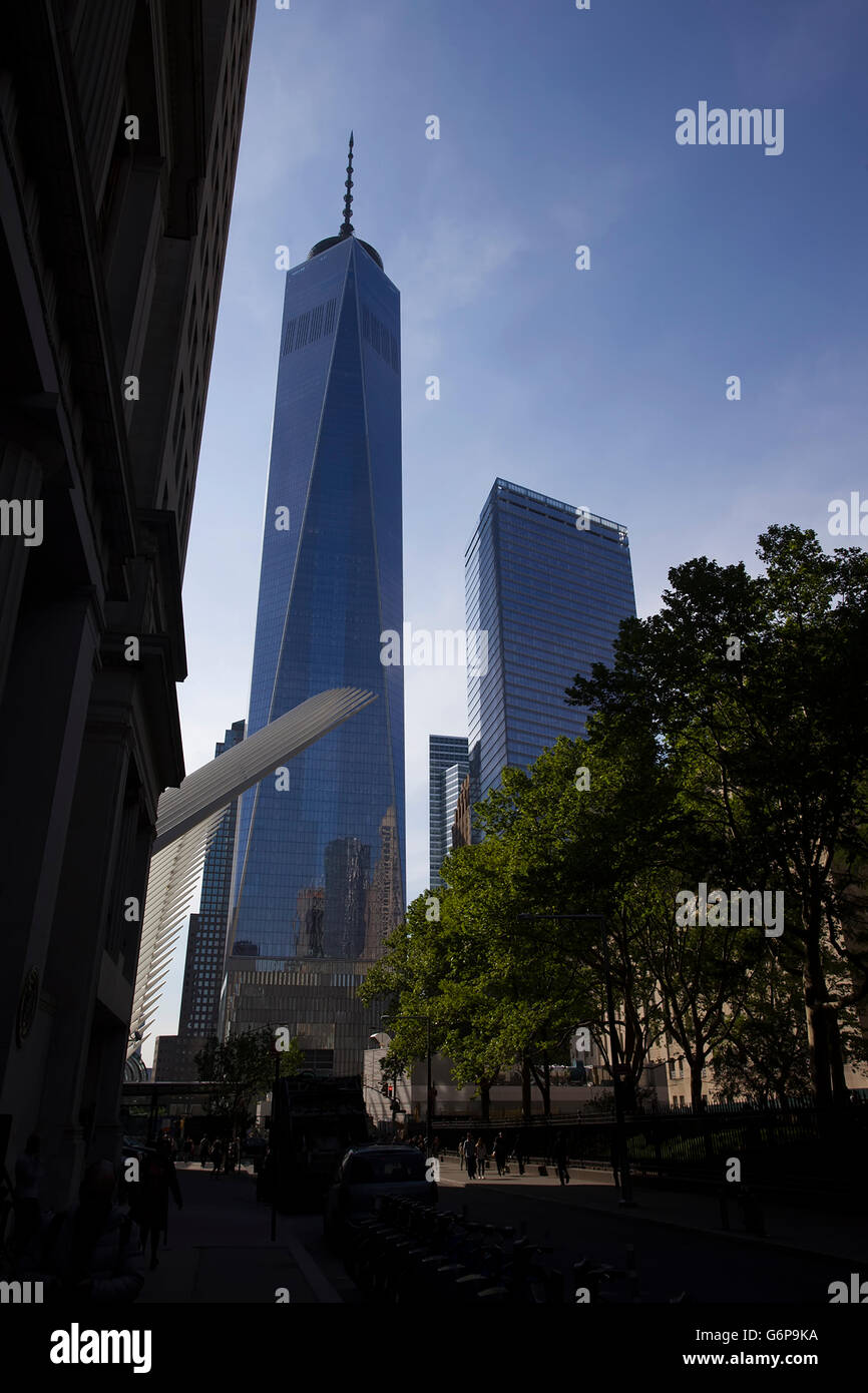 World Trade Center, New York. Banque D'Images