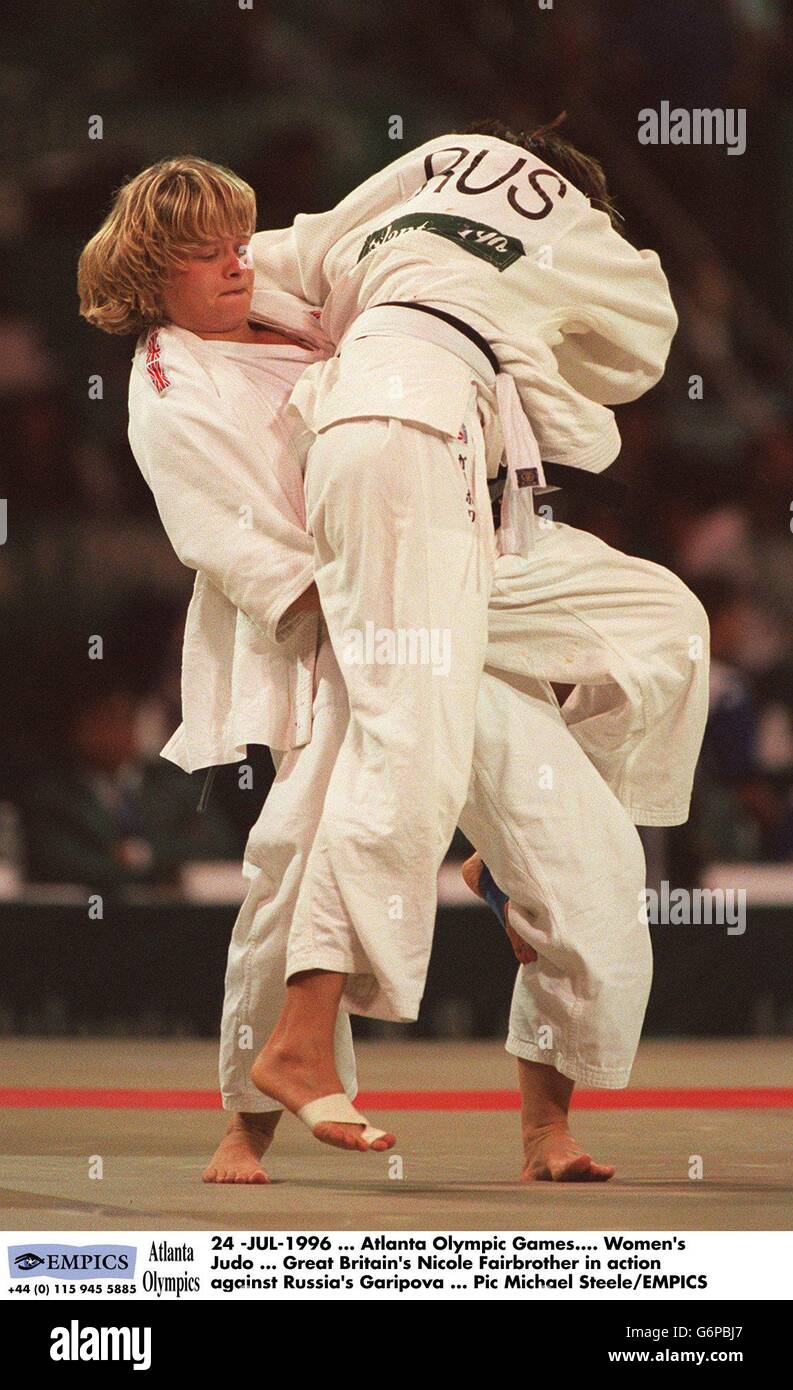 Jeux Olympiques D Atlanta Judo Femmes Photo Stock Alamy