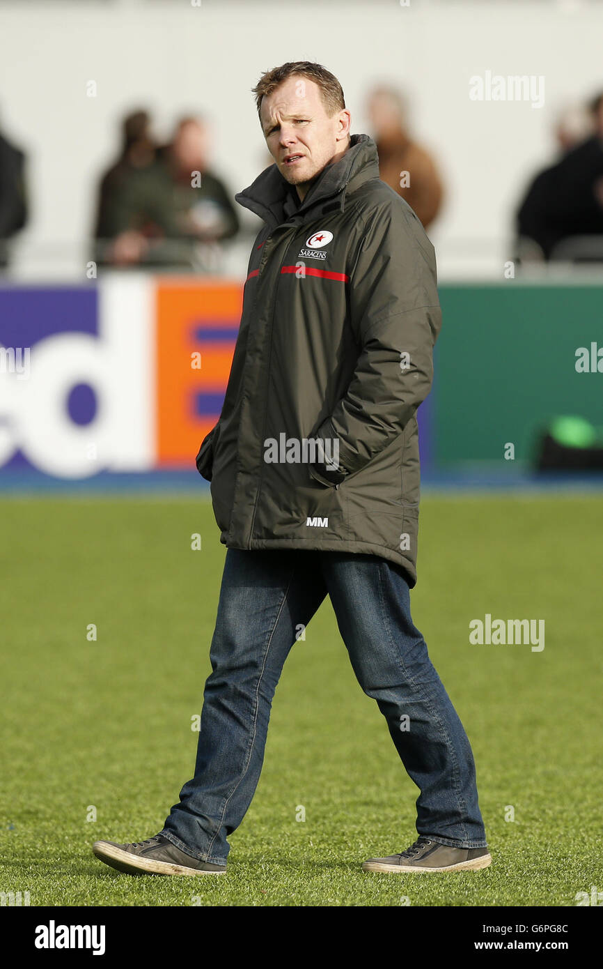 Rugby Union - Heineken Cup - trois Pool - Saracens v Connacht Rugby - Barnet Copthall Banque D'Images