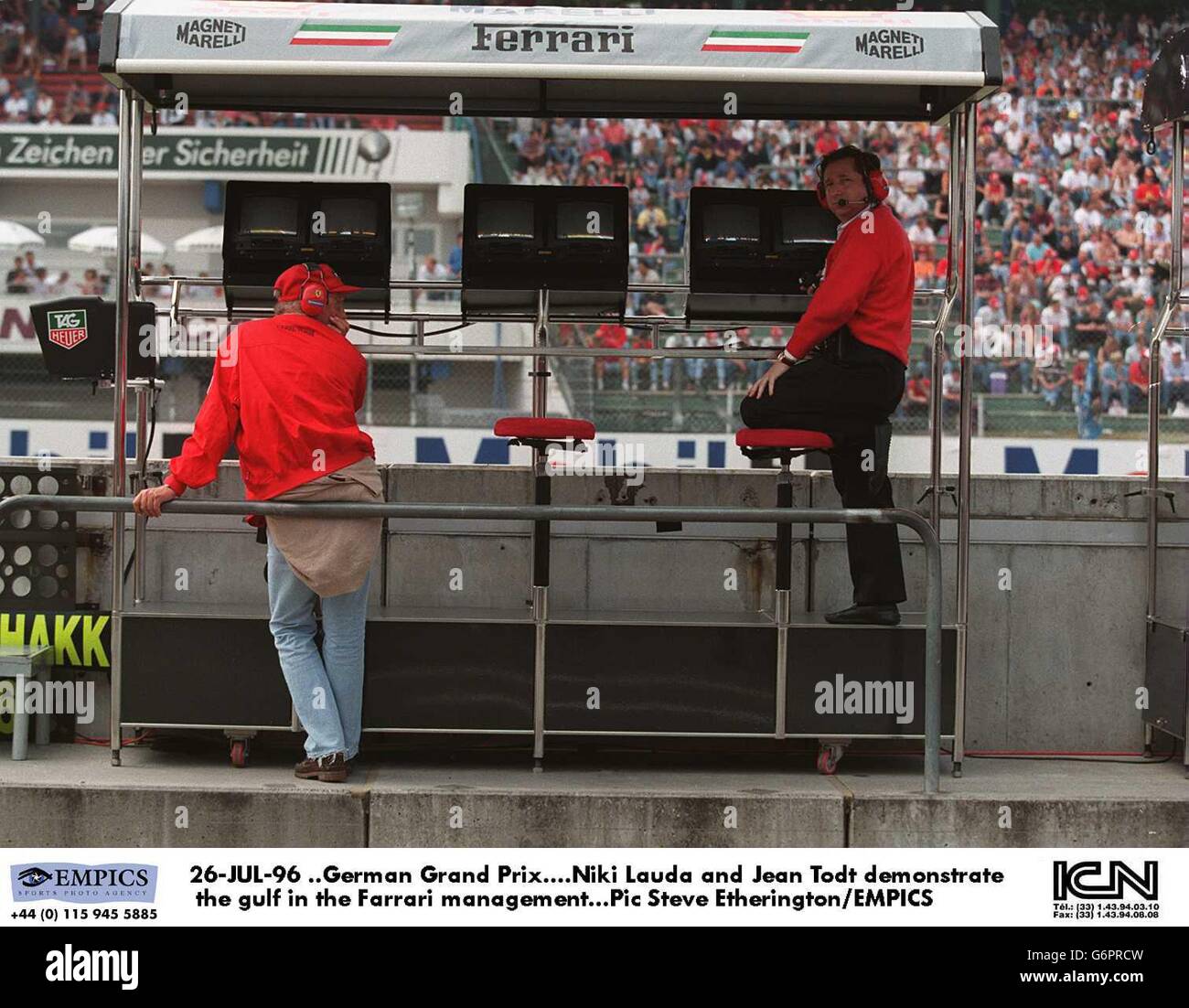 ...Course de moto Grand Prix d'Allemagne Banque D'Images