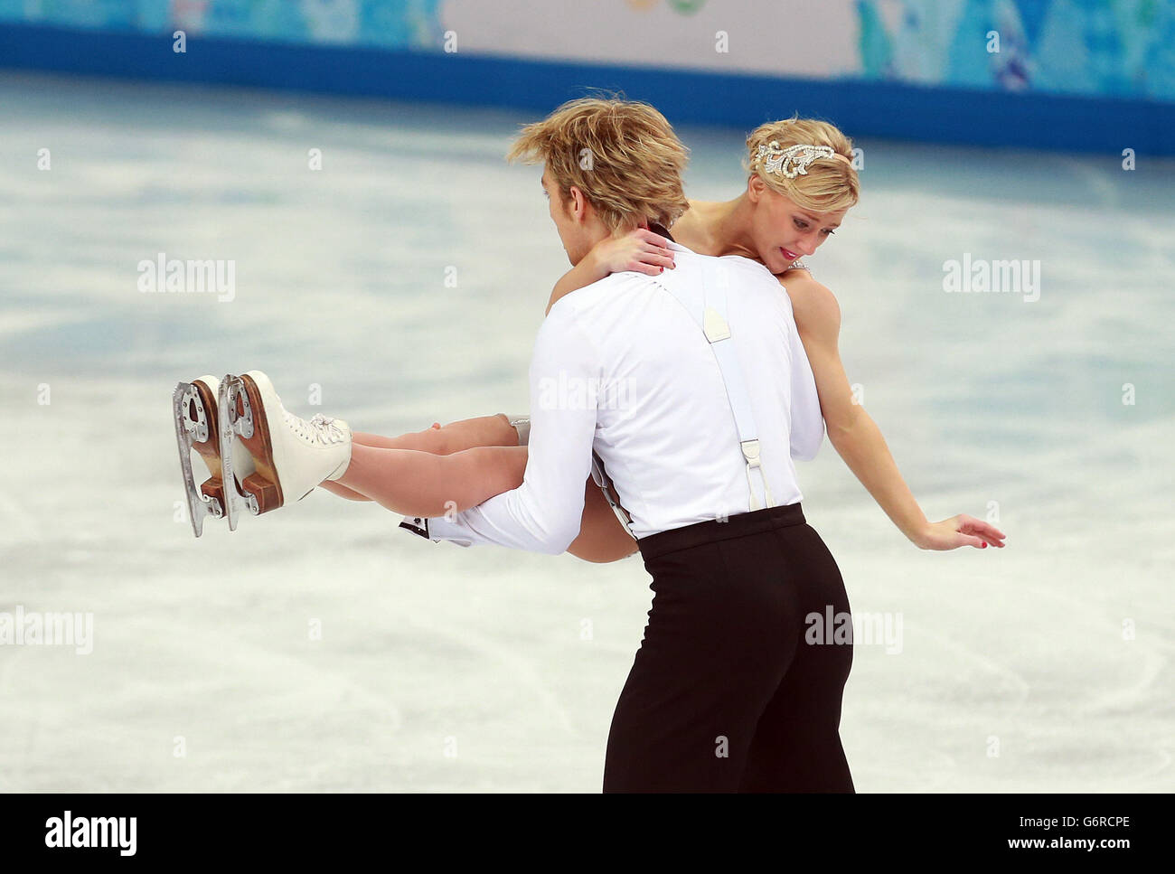 Jeux Olympiques d'hiver de Sotchi - Jour 1 Banque D'Images