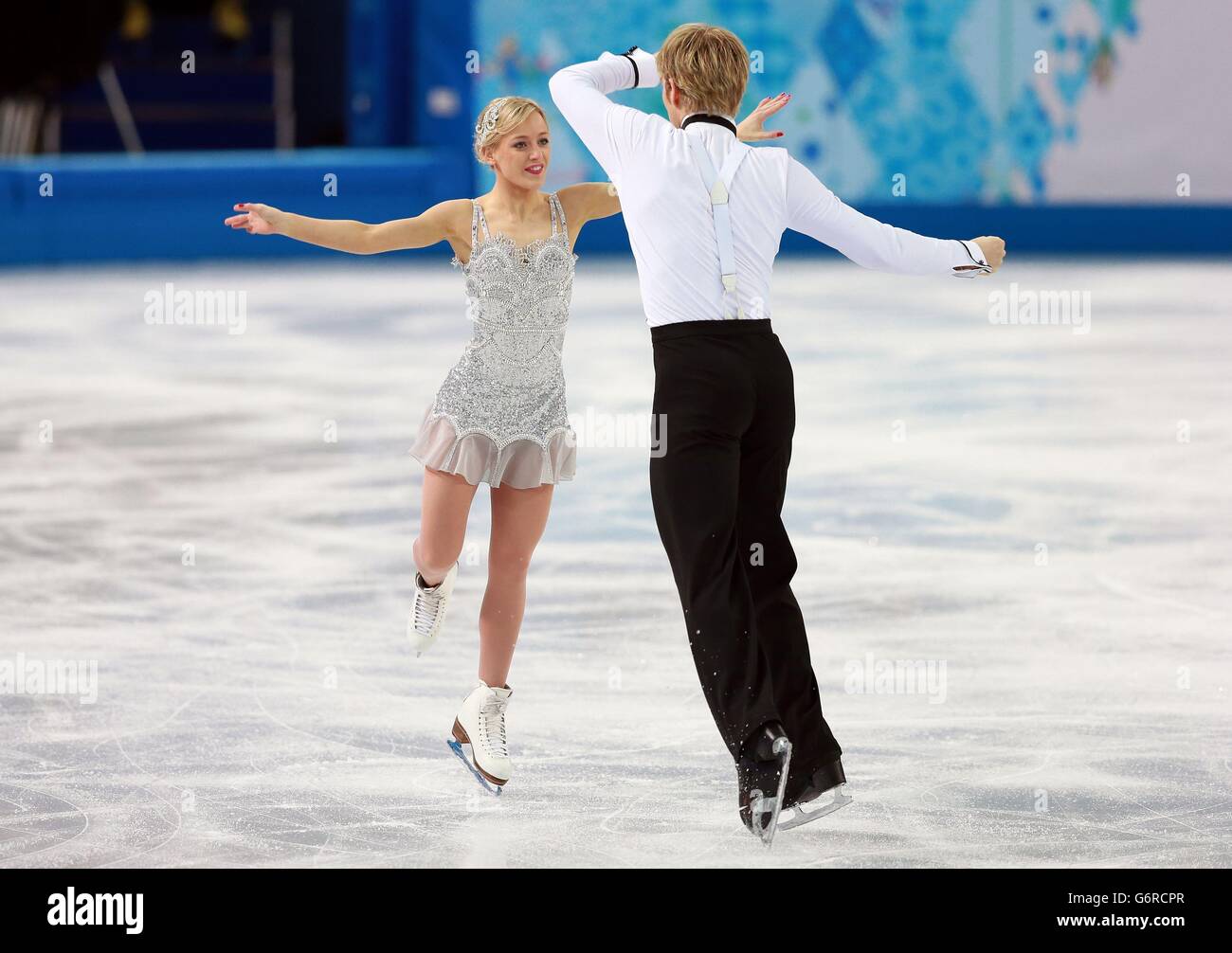 Jeux Olympiques d'hiver de Sotchi - Jour 1 Banque D'Images