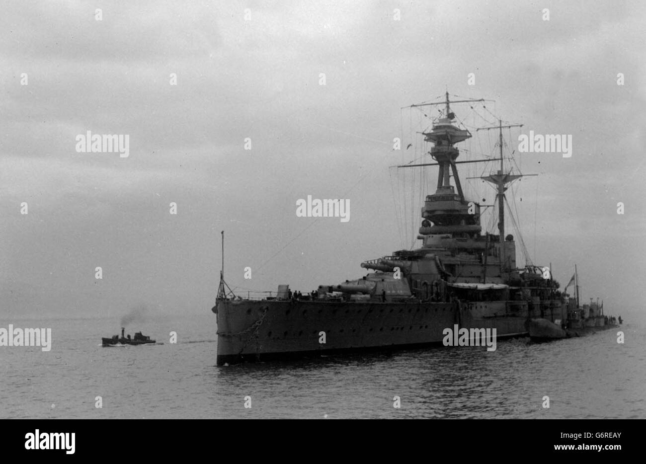 Bataille du Jutland Banque D'Images