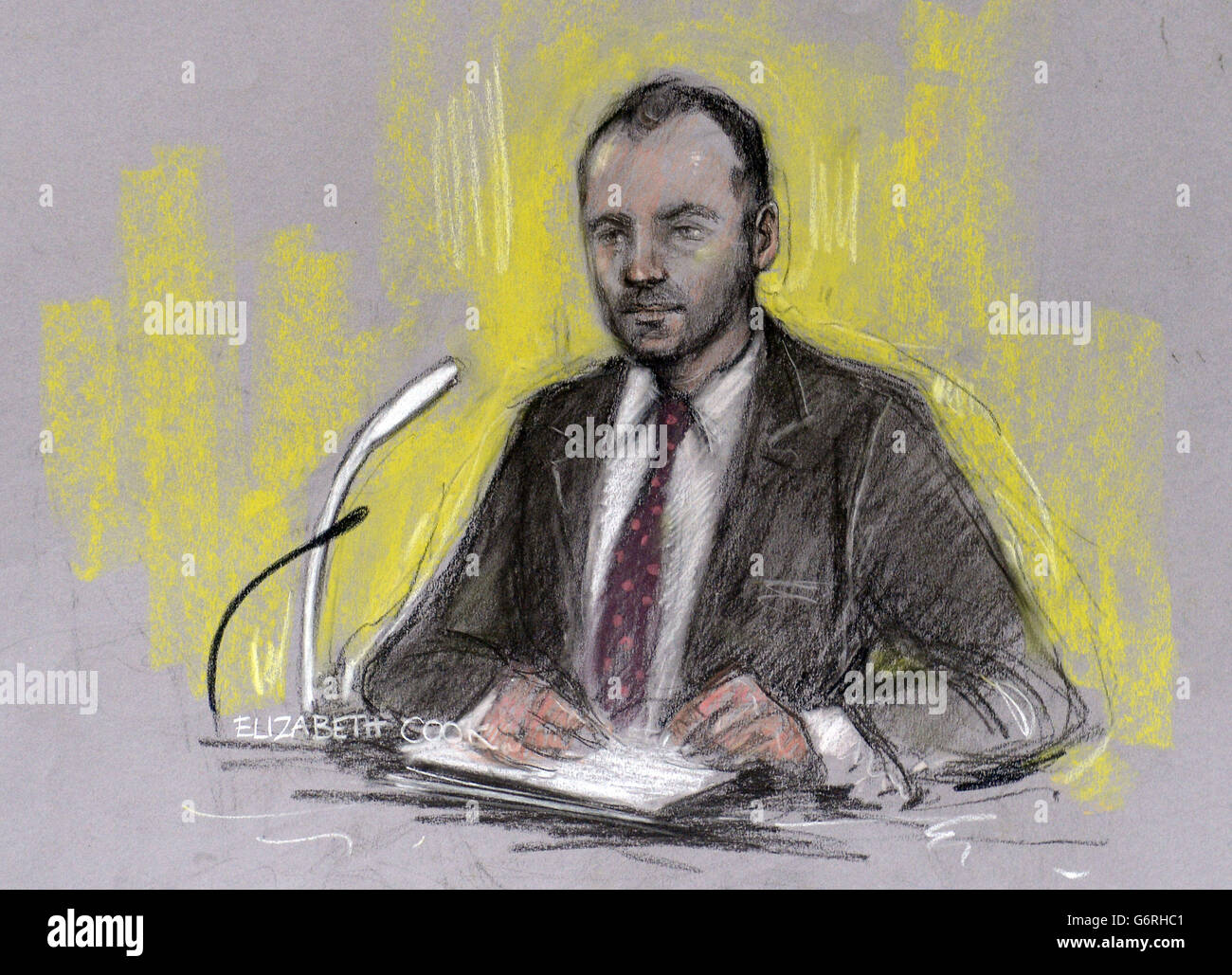 Revendications de piratage téléphonique Banque D'Images