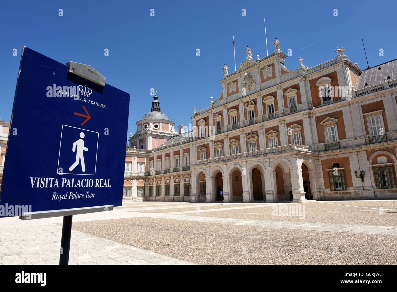 Palacio Real Aranjuez Espagne Palais Royal Banque D'Images