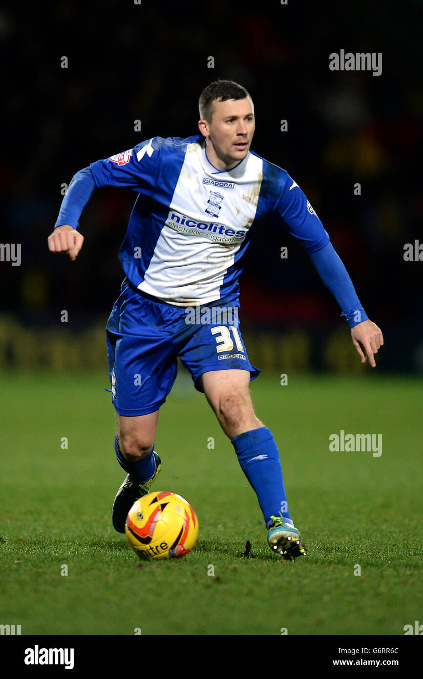 Sky Bet Championship Soccer - - Watford v Birmingham City - Vicarage Road Banque D'Images