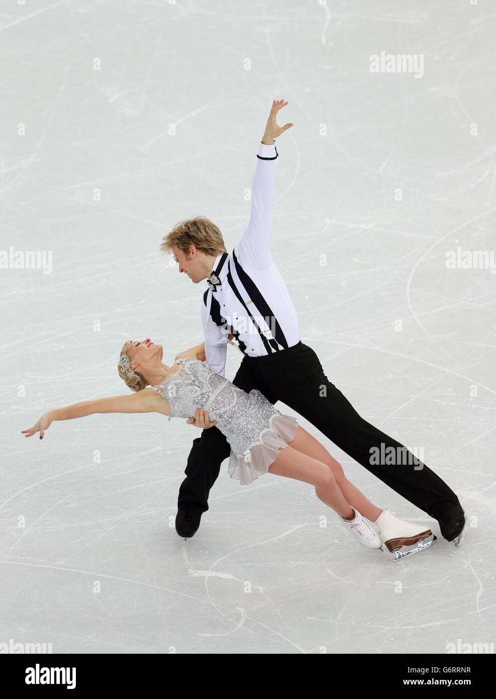 Jeux Olympiques d'hiver de Sotchi - Jour 9 Banque D'Images