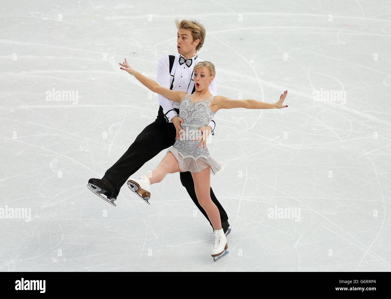 Jeux Olympiques d'hiver de Sotchi - Jour 9 Banque D'Images