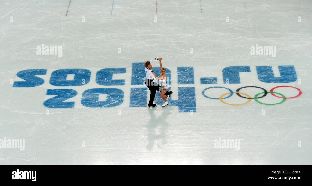 Jeux Olympiques d'hiver de Sotchi - Jour 9 Banque D'Images
