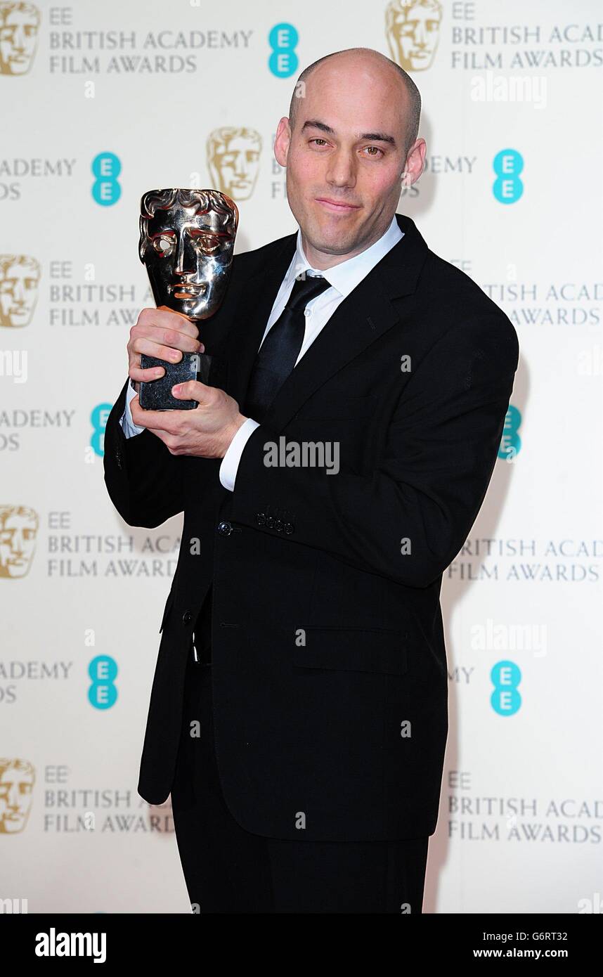 BAFTA Film Awards 2014 - Salle de presse - Londres Banque D'Images