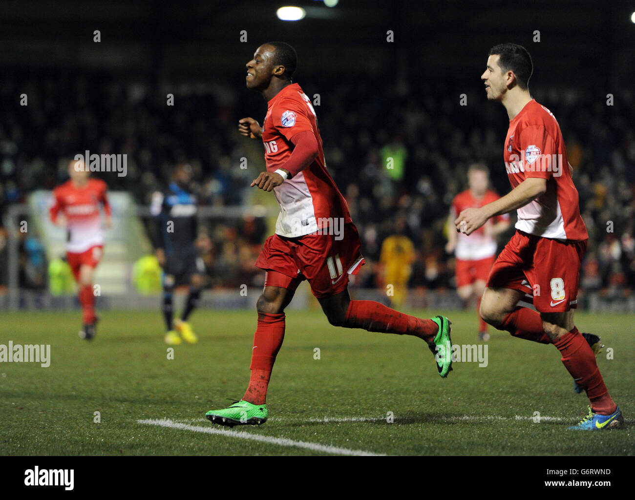 Sky Bet League Soccer - Un - Leyton Orient v Stevenage - route de Brisbane Banque D'Images