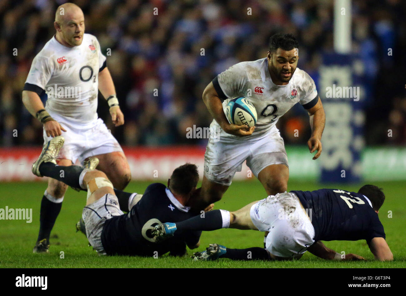 Rugby Union - RBS 6 Nations - Ecosse v Angleterre - Murrayfield Stadium Banque D'Images