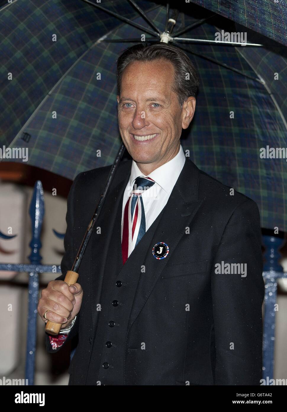 Richard E Grant arrive à l'événement « Creative London » organisé à Spencer House dans le centre de Londres par le British Fashion Council (BCF), la British Academy of film and Television (BAFTA) et l'industrie britannique de la musique enregistrée (BPI). Banque D'Images