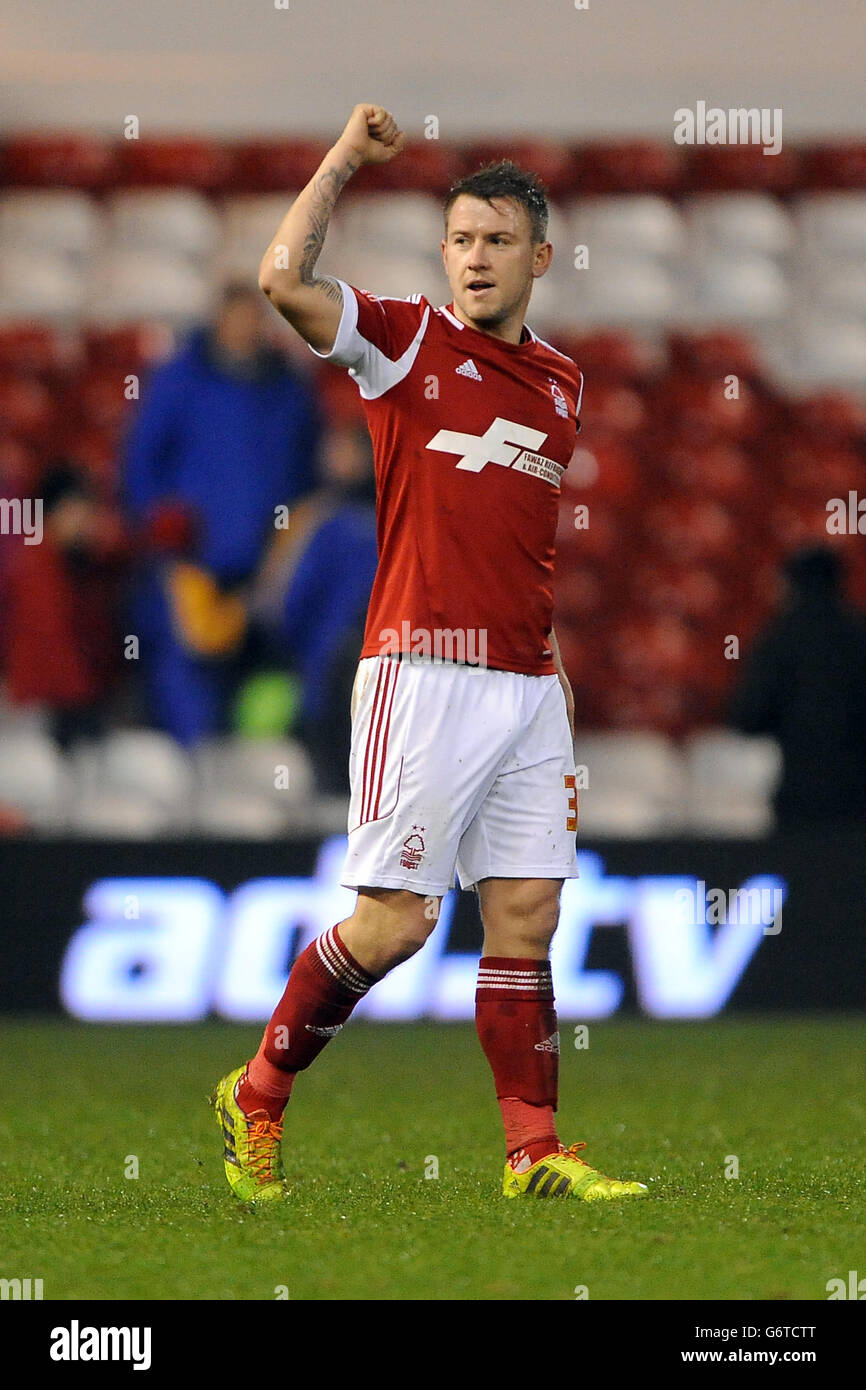 Football - championnat Sky Bet - Nottingham Forest / Watford - City Ground. DaN Harding, forêt de Nottingham. Banque D'Images