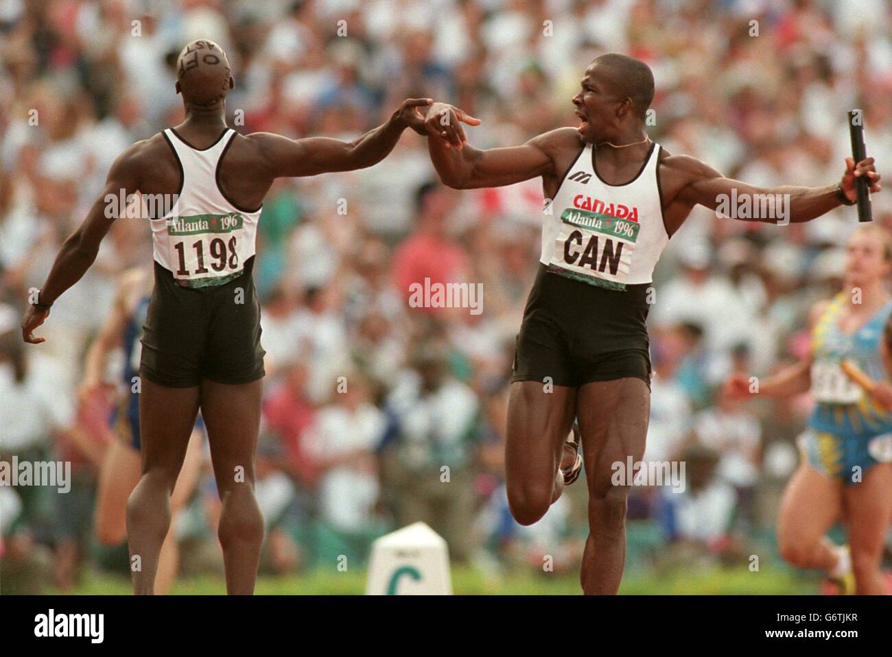200 Mètres Féminin Aux Jeux Olympiques D'été De 1996 Athlétisme - Jeux Olympiques d'été de 1996 d'Atlanta - Men's 4x100m