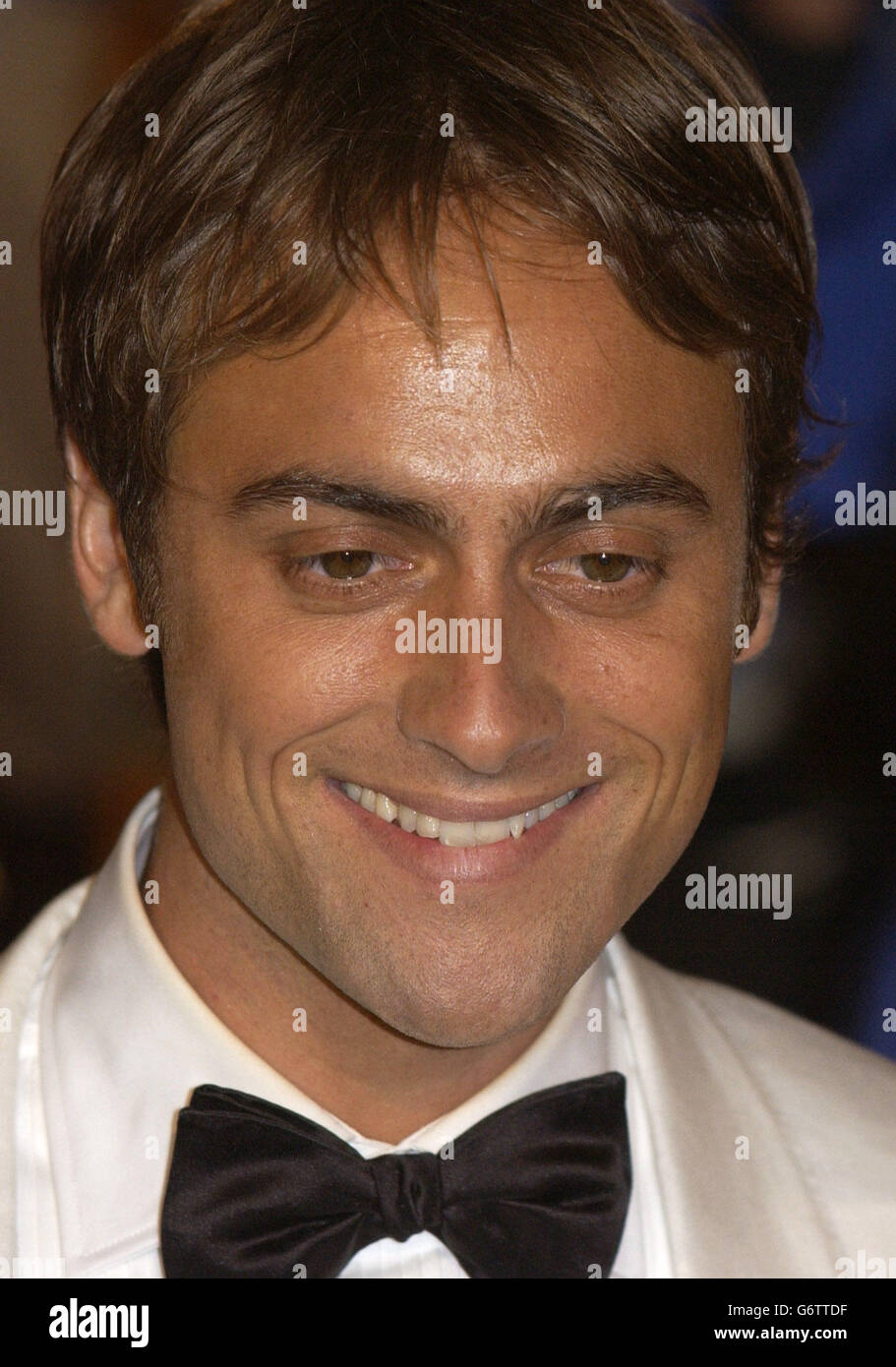 Stuart Townsend arrive pour l'après-fête Vanity Fair à Morton's, Melrose Avenue à Los Angeles, après les 76e Academy Awards. Banque D'Images