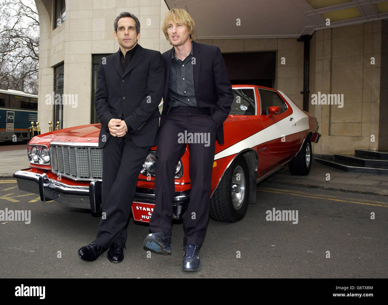 Stiller et Wilson Starsky et Hutch Banque D'Images