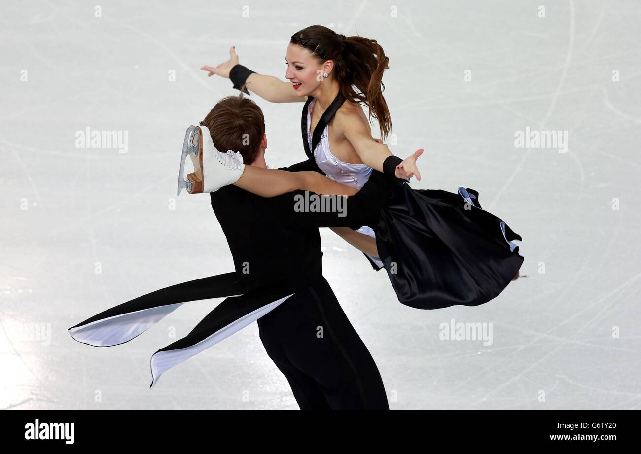 Jeux Olympiques d'hiver de Sotchi - Jour 9 Banque D'Images