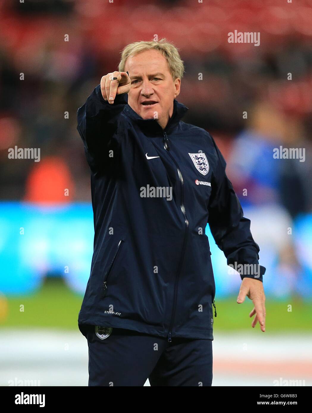 Football - match amical - Angleterre / Danemark - Stade de Wembley Banque D'Images