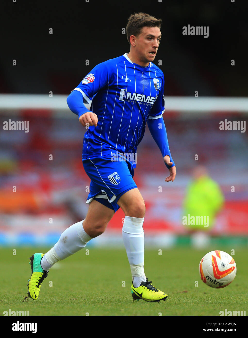 Gillingham's Cody McDonald lors du match de la Sky Bet League One à Ashton Gate, Bristol. Banque D'Images