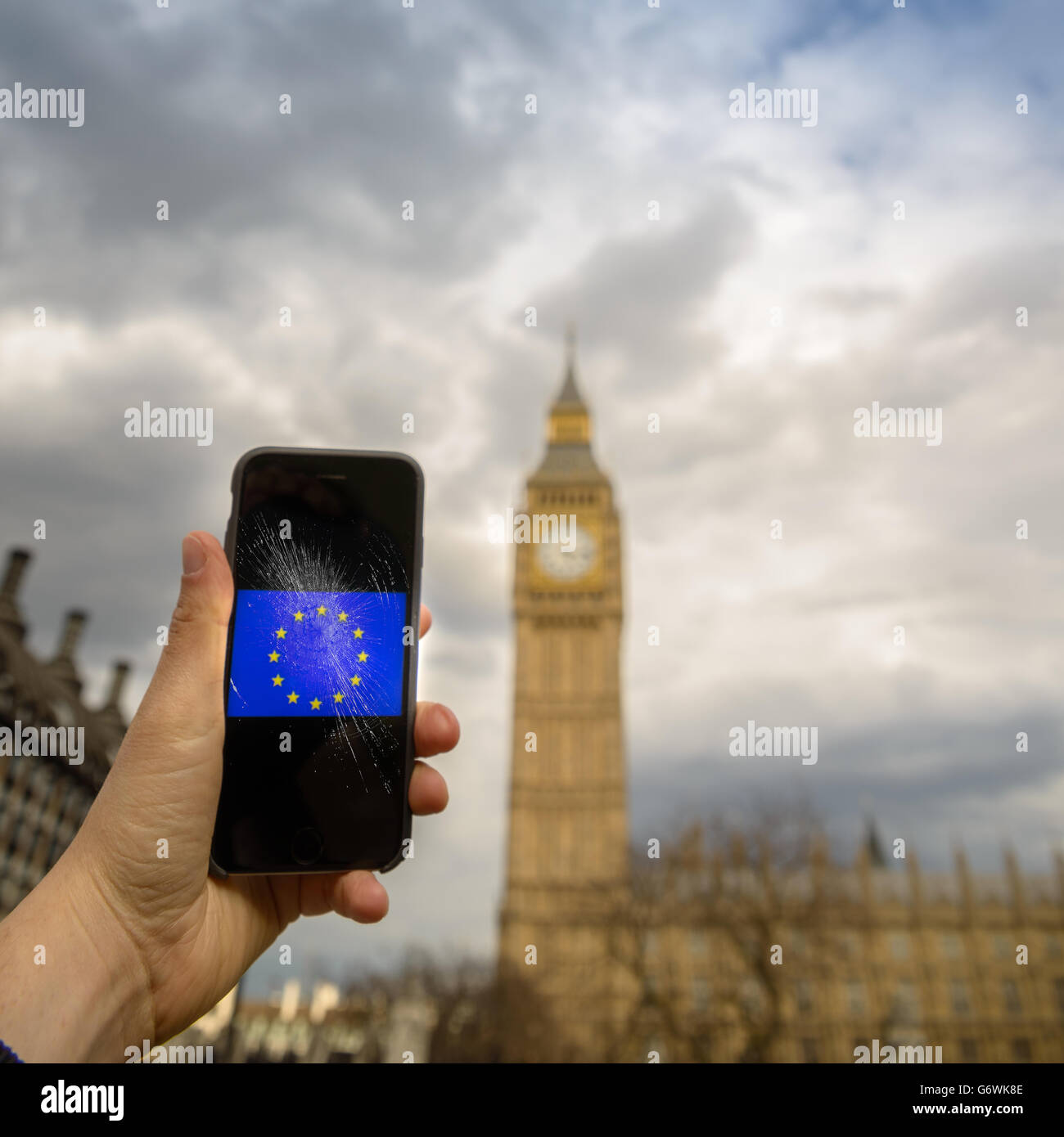 Royaume-uni quitte l'Union européenne (Brexit) Banque D'Images