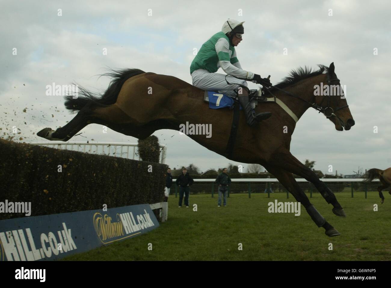 Taksina riden par M. R. Stephens à Hereford, le mardi 9 2004 mars. PA photo : David Davies. Banque D'Images