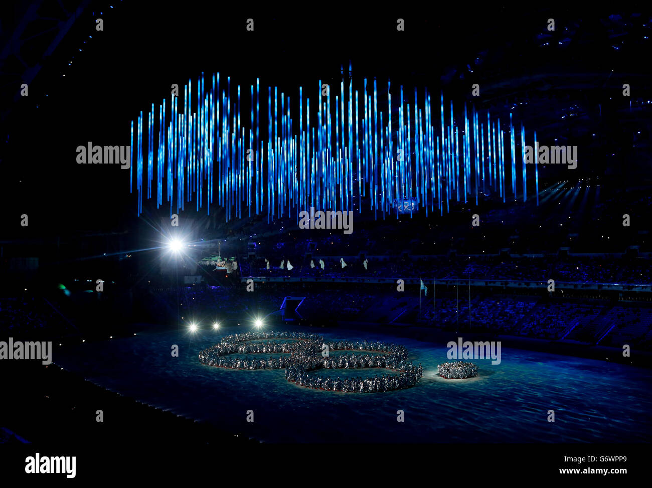 Jeux Olympiques d'hiver de Sotchi - Jour 16 Banque D'Images