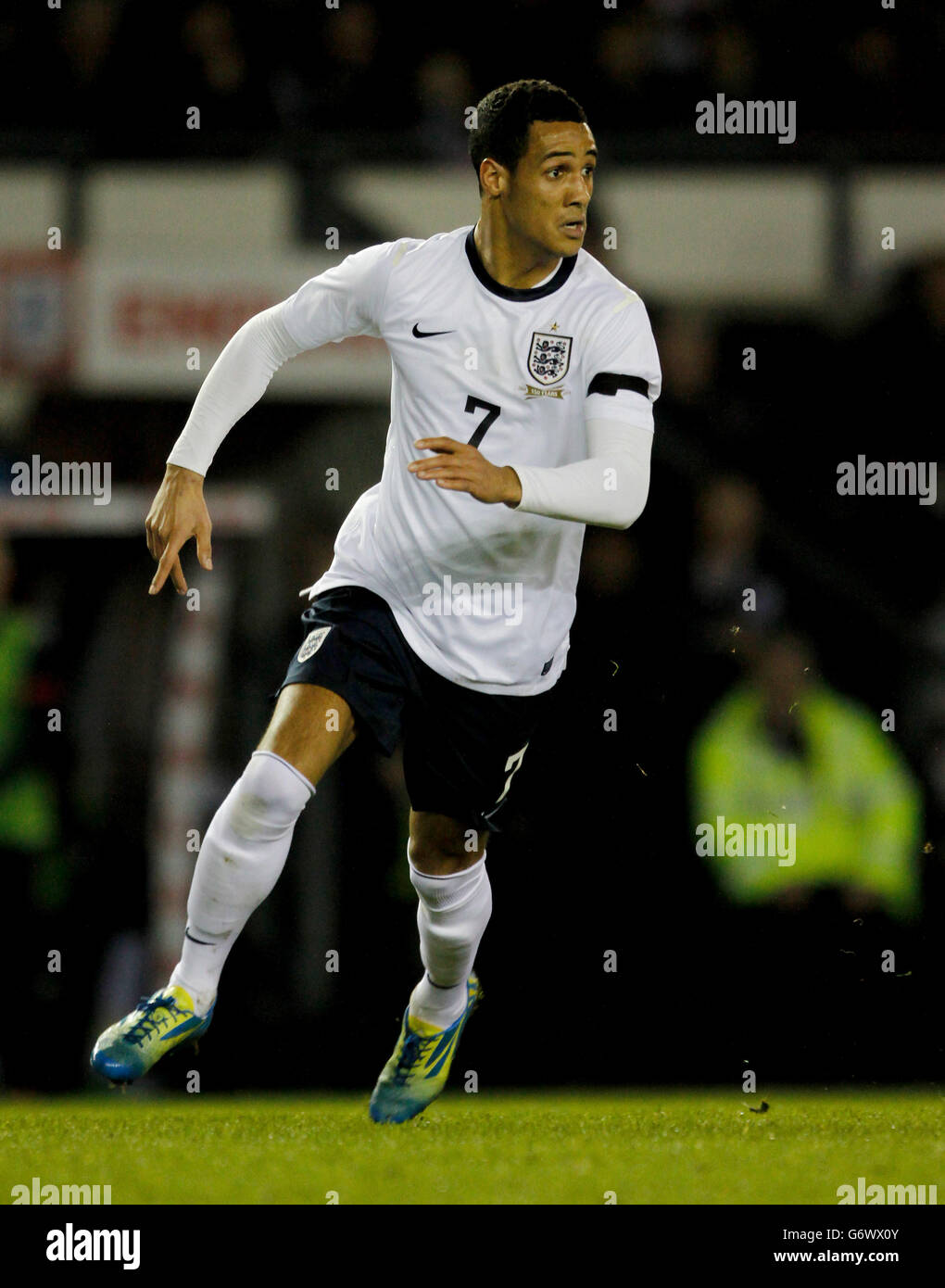 Football - Championnat d'Europe des moins de 21 ans 2015 de l'UEFA - qualification - Groupe un - Angleterre U21's / pays de Galles U21's - Stade iPRO.L'équipe anglaise u21 Tom Ince lors de l'UEFA European U21 Championship qualification 2015, le groupe 1 au stade iPRO, Derby. Banque D'Images