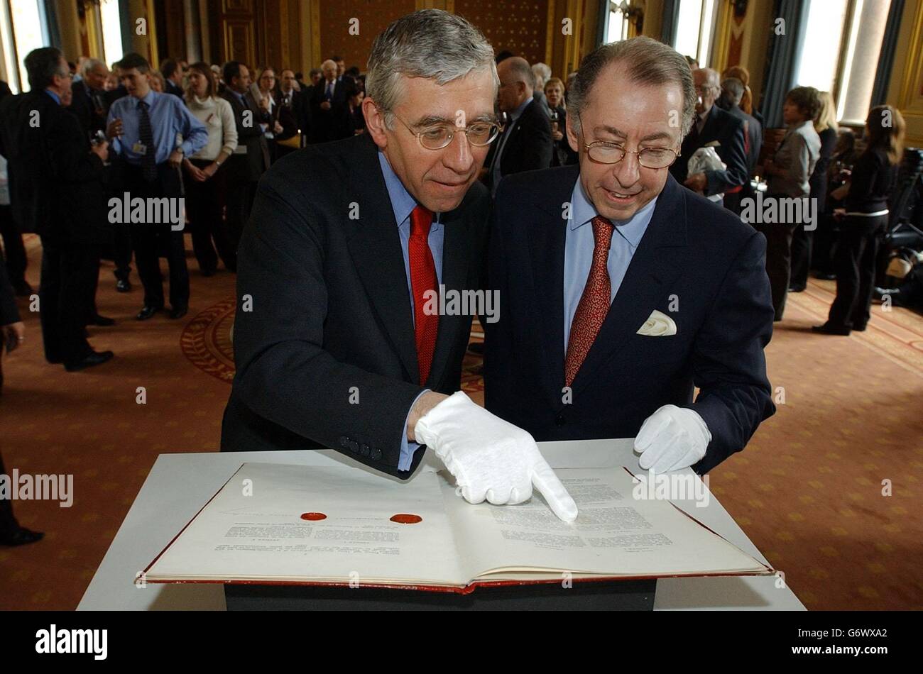 France POLITIQUE Cordiale Banque D'Images