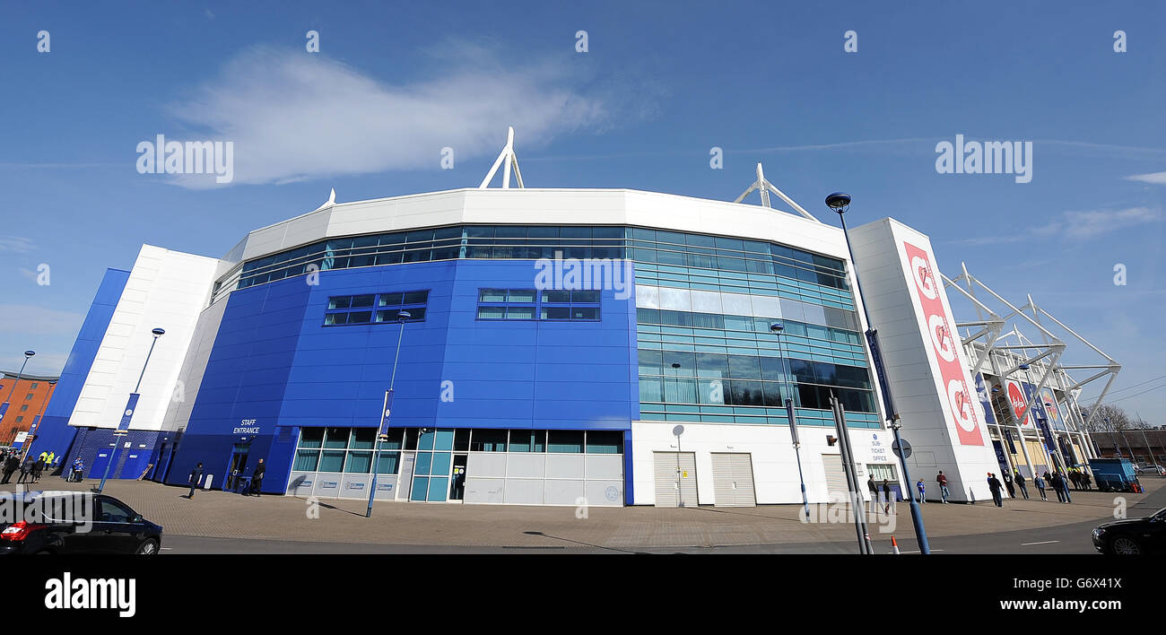 Football - Championnat Sky Bet - Leicester City / Blackpool - King Power Stadium. Vue générale sur le King Power Stadium Banque D'Images
