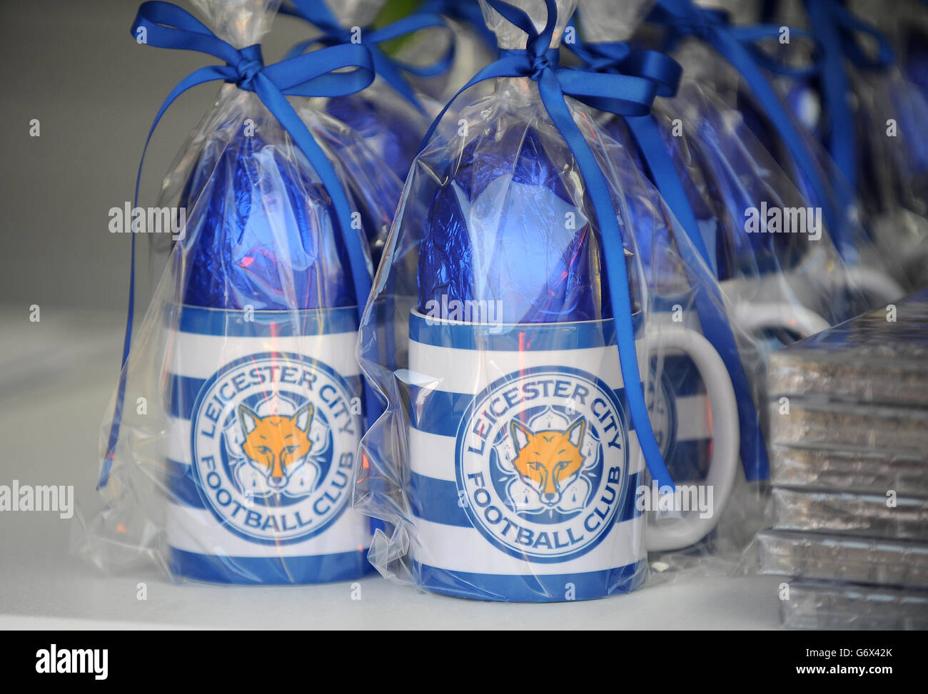 Sky Bet Championship Soccer - - Leicester City v Blackpool - King Power Stadium Banque D'Images