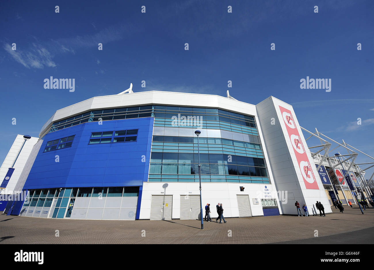Football - Championnat Sky Bet - Leicester City / Blackpool - King Power Stadium. Vue générale sur le King Power Stadium Banque D'Images