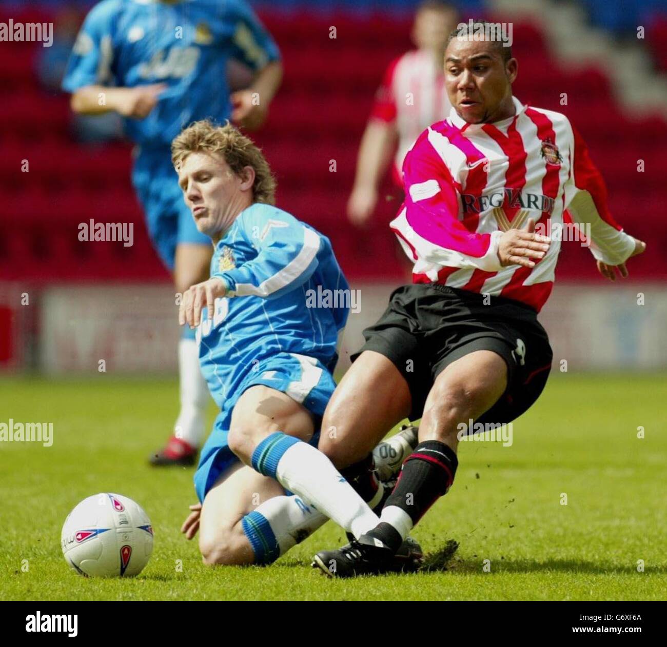 Wigan v Sunderland Banque D'Images