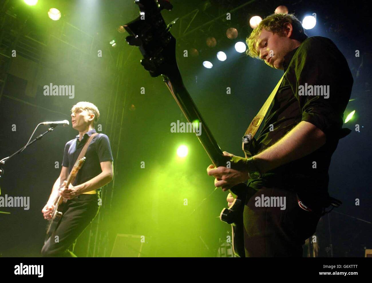 Franz Ferdinand à la Carling Academy à Islington Banque D'Images