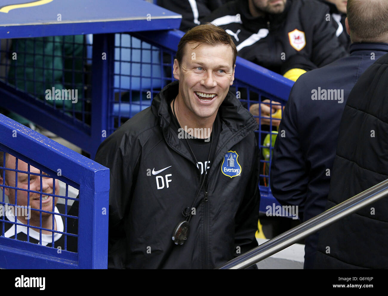 Football - Barclays Premier League - Everton / Cardiff City - Goodison Park. Duncan Ferguson, entraîneur de moins de 18 ans d'Everton Banque D'Images