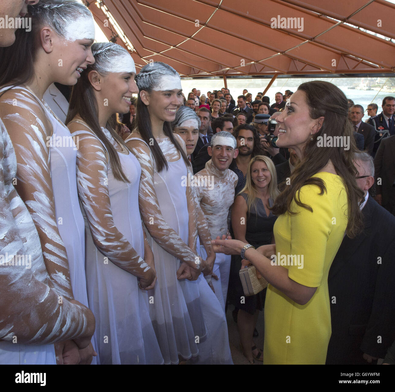 Visite royale à l'Australie et NZ - Jour 10 Banque D'Images