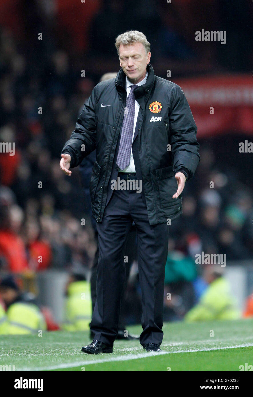 Soccer - Barclays Premier League - Manchester United v Manchester City - Old Trafford Banque D'Images