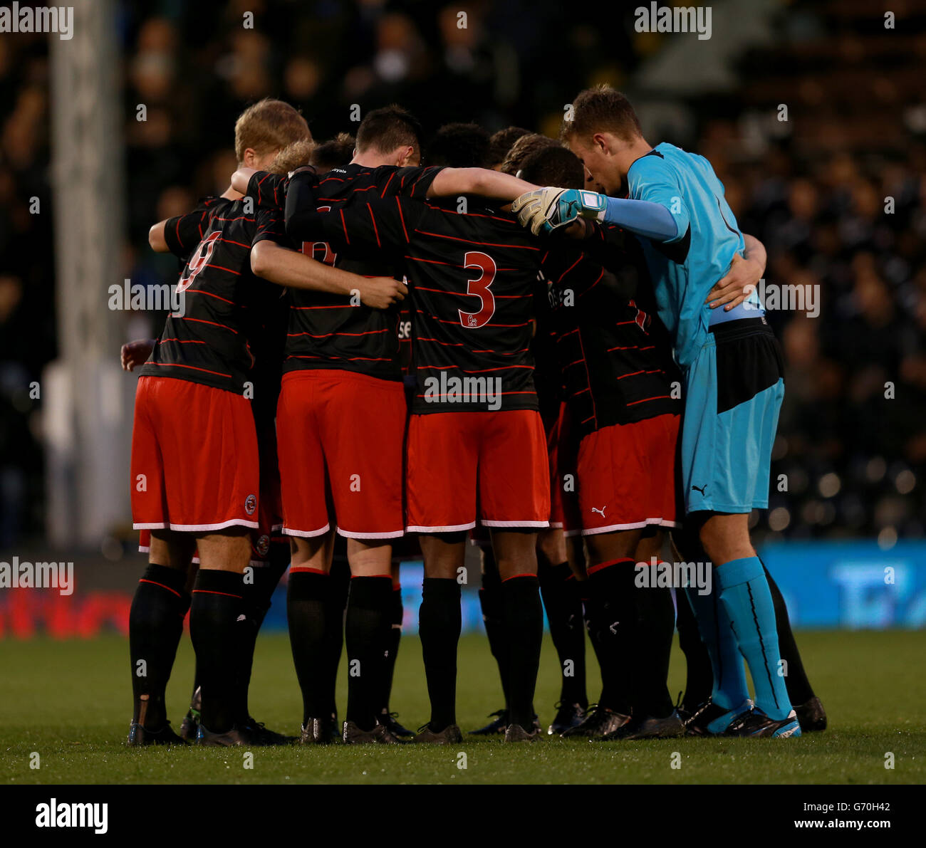 Football - FA Cup - Demi-finale de la jeunesse - Deuxième étape - Fulham v Lecture - Craven Cottage Banque D'Images