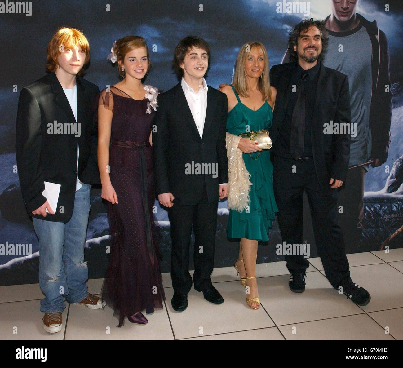 Harry Potter et le Prisonnier d'Azkaban Premiere Banque D'Images