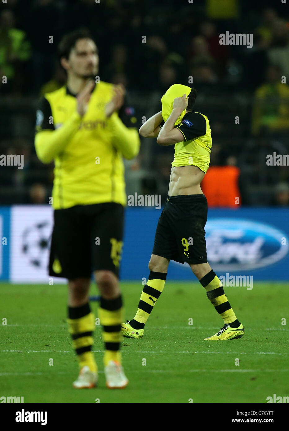 Football - Ligue des Champions - Quart de finale - deuxième manche - Borussia Dortmund v Real madrid - Parc Signal Iduna Banque D'Images