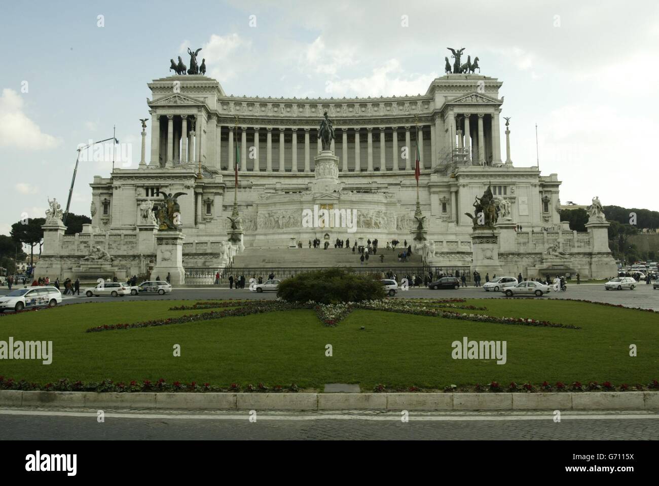 Les sites touristiques de la ville de Rome Banque D'Images