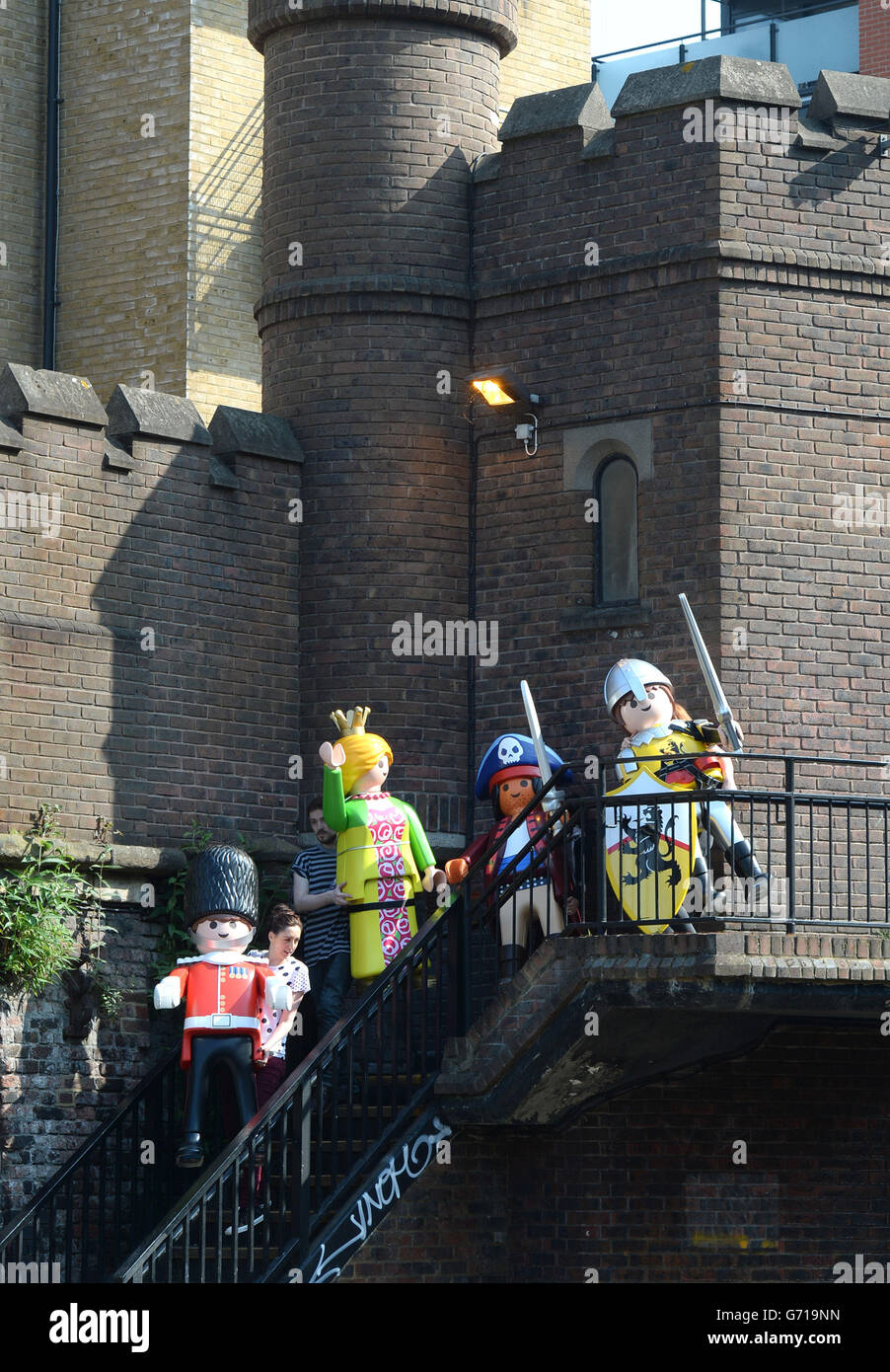 40e Anniversaire Playmobil Photo Stock Alamy