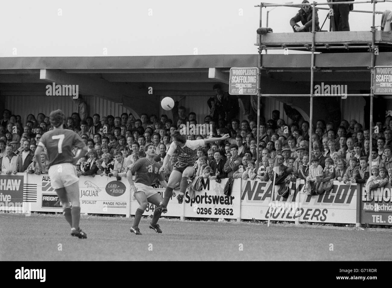 Football - match amical - Angleterre v Aylesbury United - Buckingham Road Stadium Banque D'Images