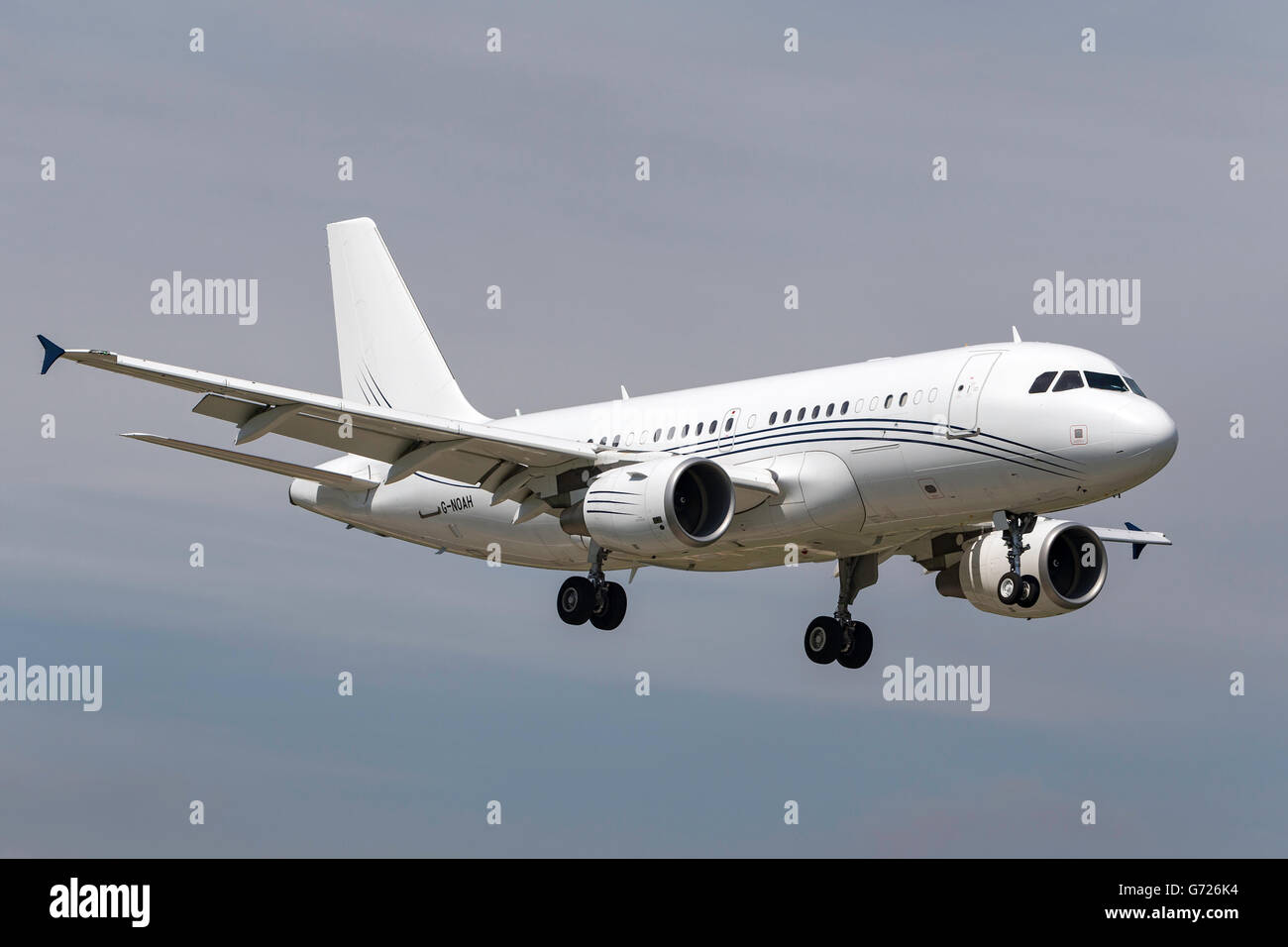 Airbus A319-115 Airbus Corporate Jet (ACJ) / G-NOAH Banque D'Images