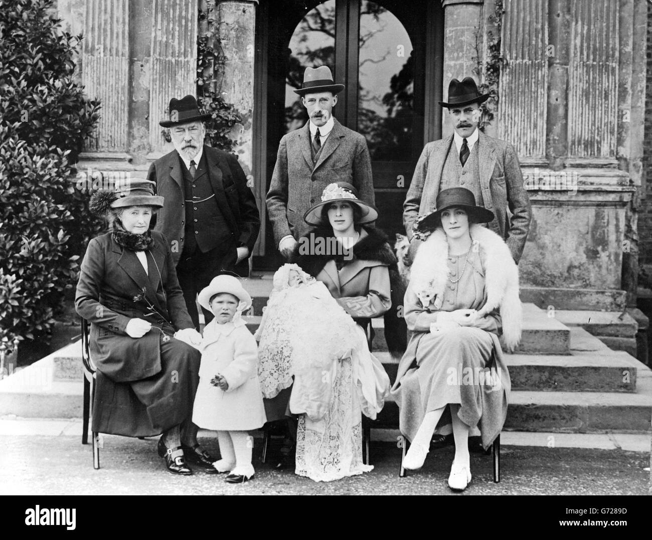 Réunion de famille à Goldsborough Banque D'Images