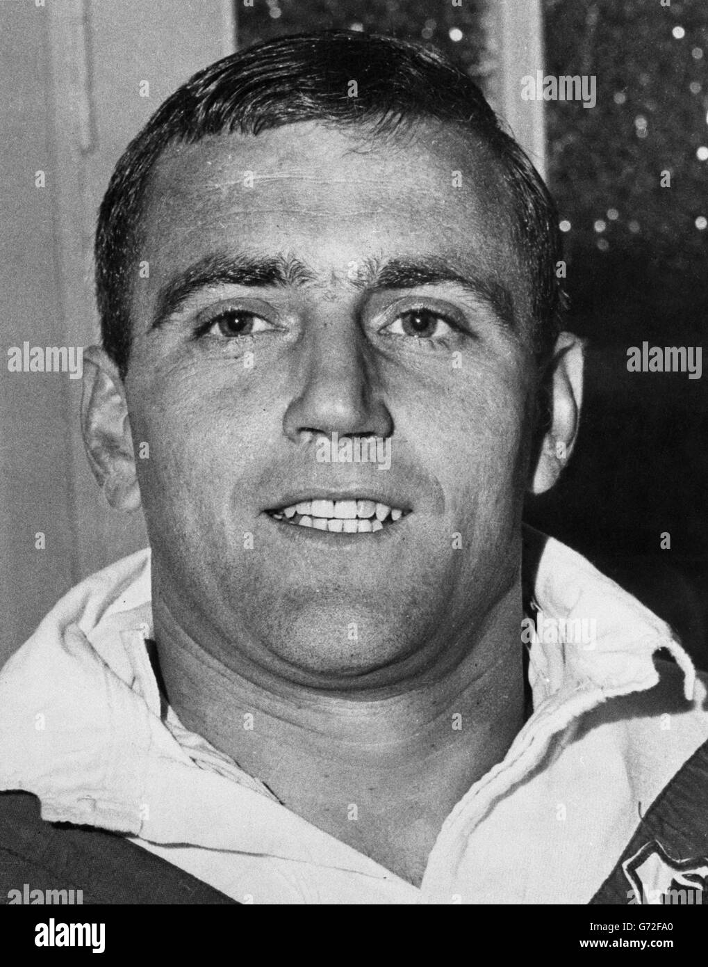 Rugby League - Le Capitaine australien - Reg Gasnier Banque D'Images