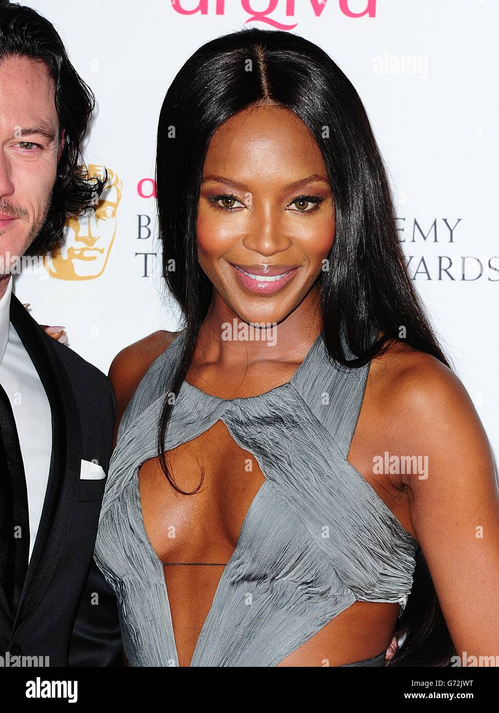 Naomi Campbell à l'Arqiva British Academy Television Awards 2014 au Theatre Royal, Drury Lane, Londres. Banque D'Images