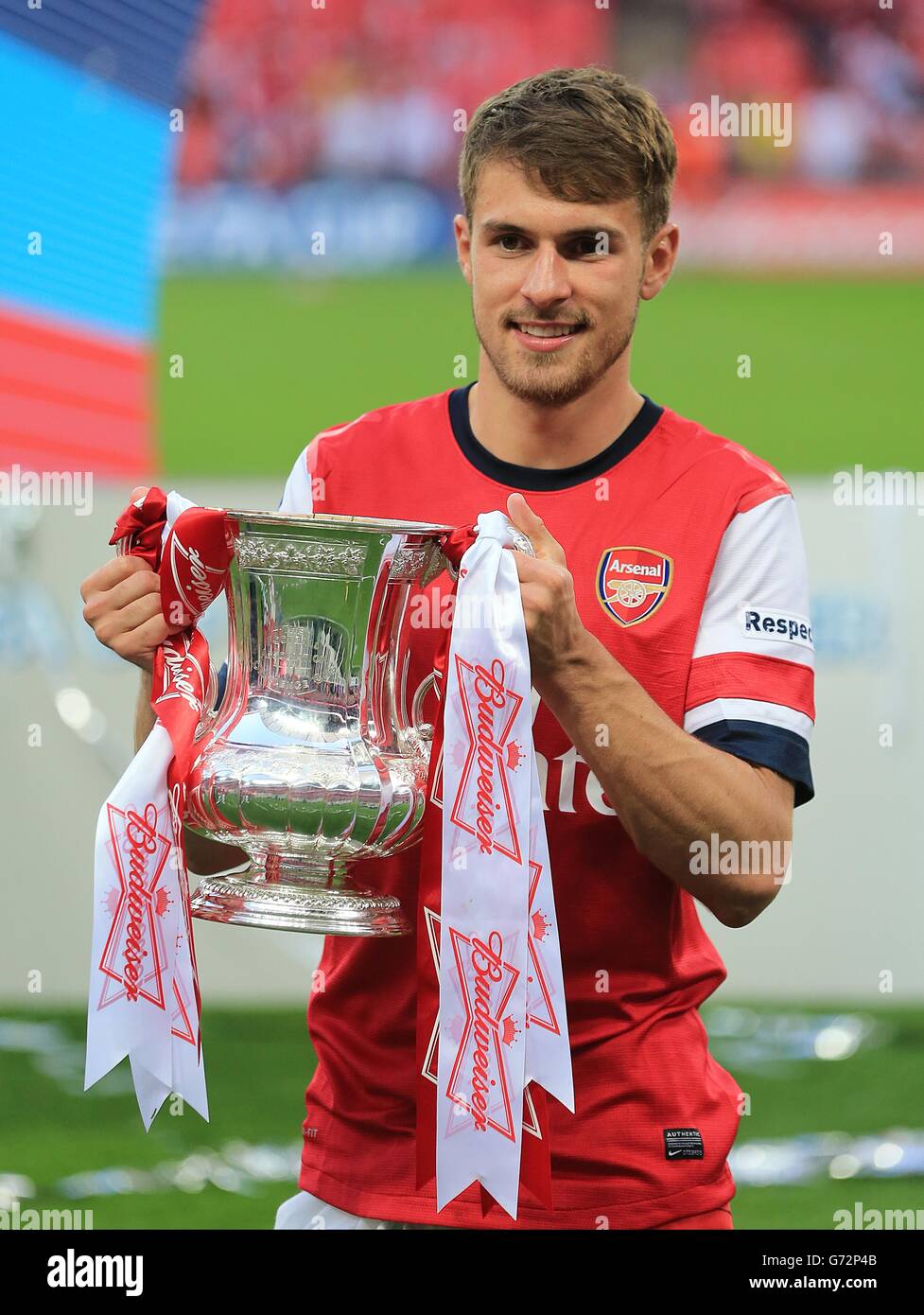 Football - FA Cup - Final - Arsenal v Hull City - Stade de Wembley Banque D'Images