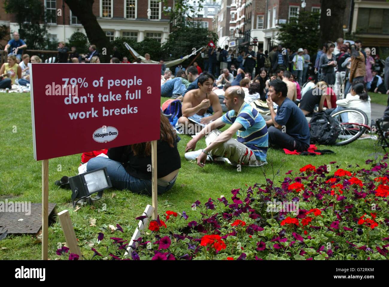 Haagen-Dazs Siesta Jour Banque D'Images