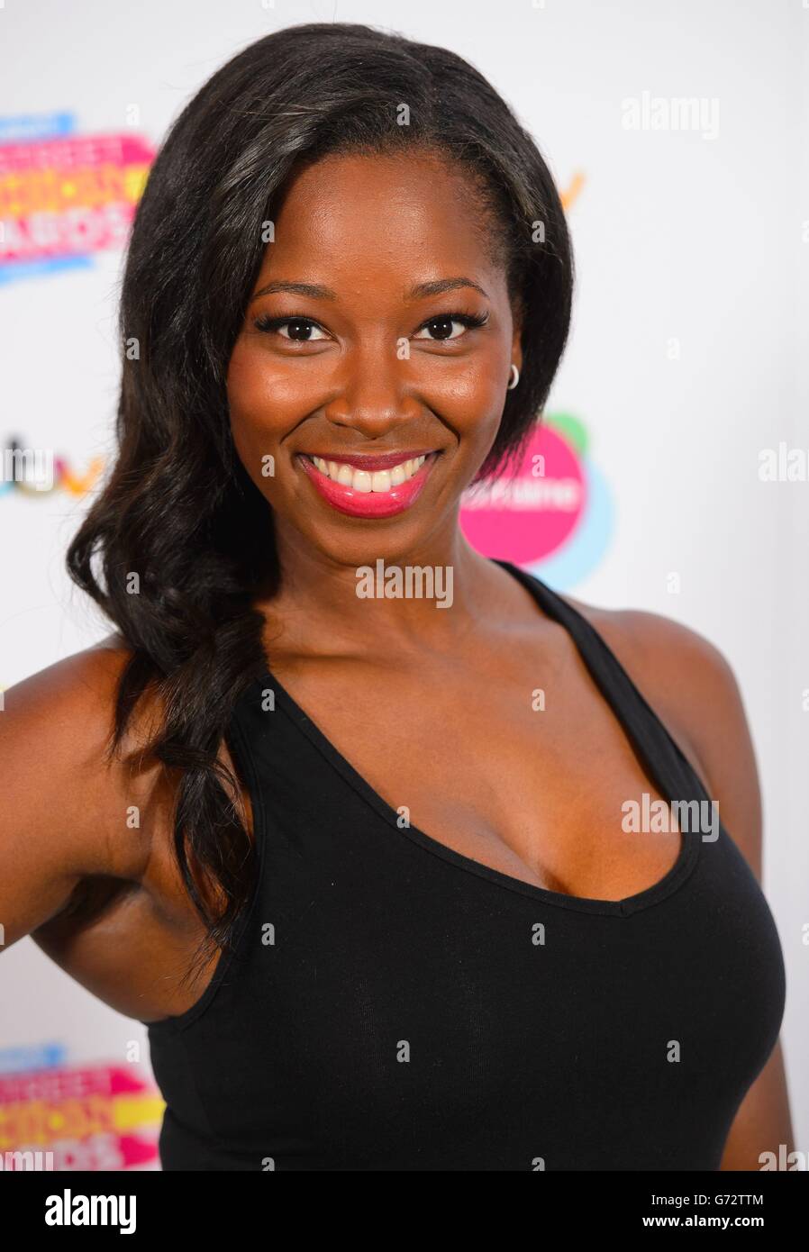 Jamelia arrive au High Street Fashion Awards de Lorraine, à Vinopolis, dans le centre de Londres. Banque D'Images